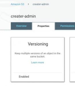 AWS S3 Versioning