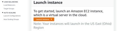 EC2 launch instance