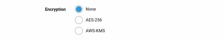 Configure AWS S3 Inventory - encryption