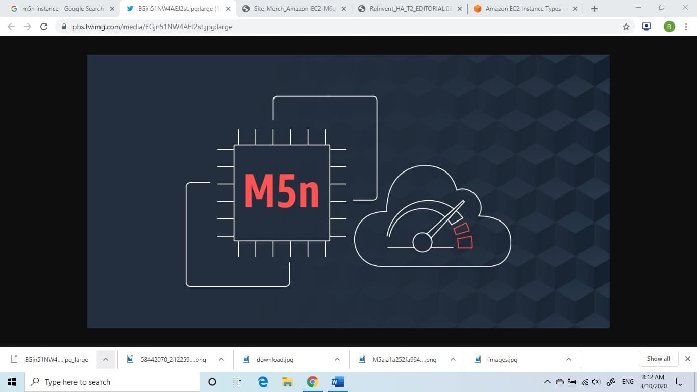 ec2 M5n instance type