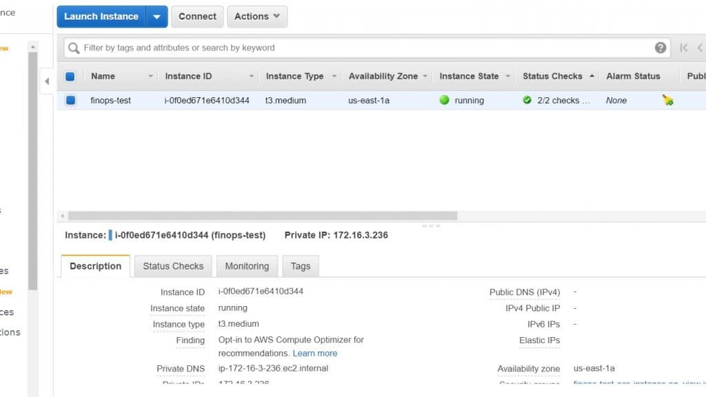 select ec2 instances