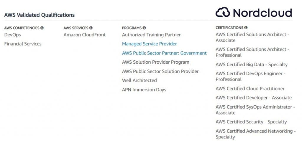 AWS APN Training - Nordcloud