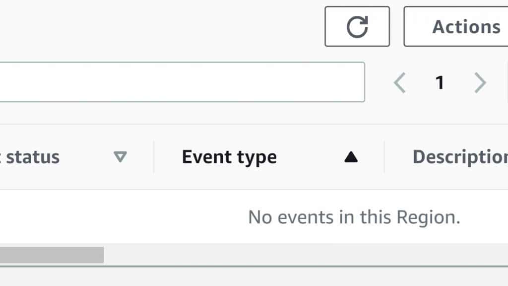 EC2 Scheduled Events - event type