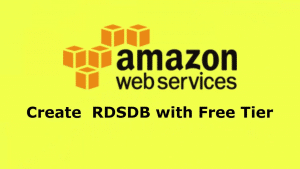 AWS RDS Free Tier - Create AWS RDS with Free Tier