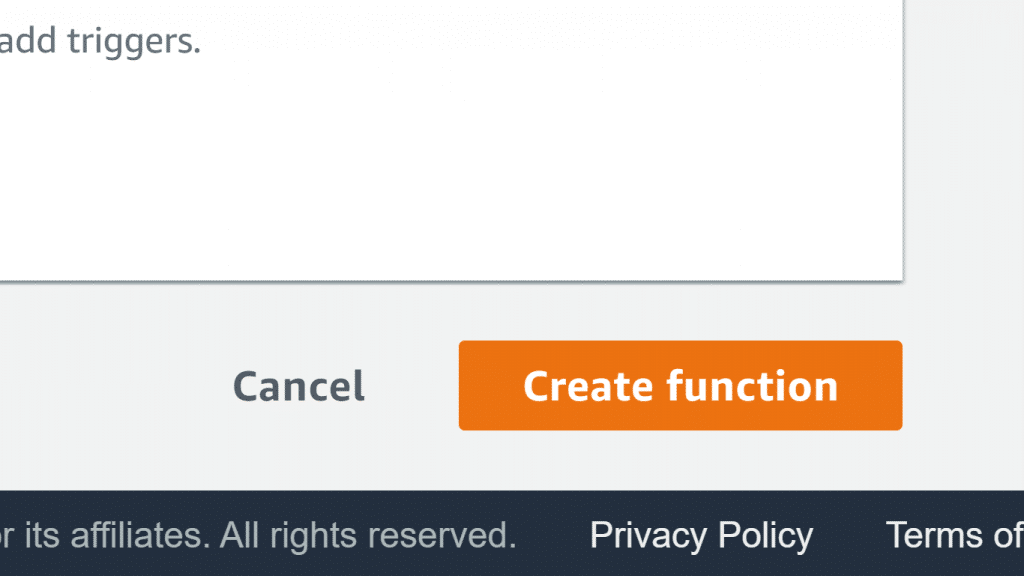 AWS Lambda How to Create a Function - AWS Lambda Click Create Function