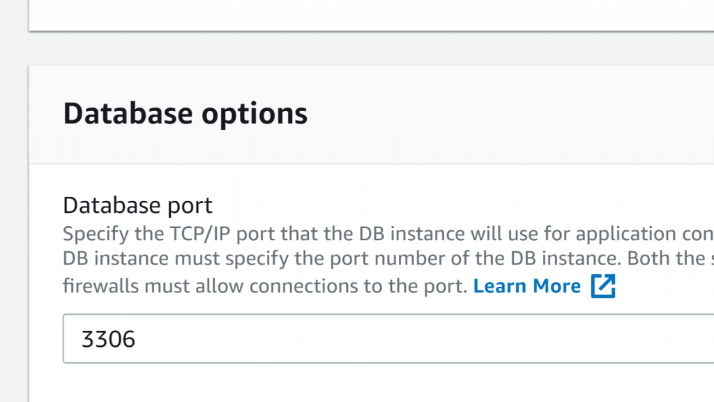 RDS Port - Change RDS Database Port Number