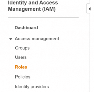 Role Creation for SAML 2.0 Federation (Console)