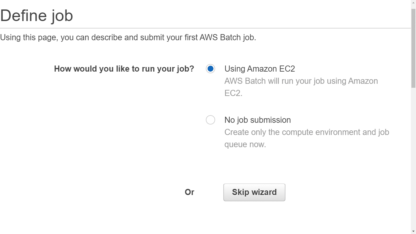 Starting with AWS Batch - CloudySave
