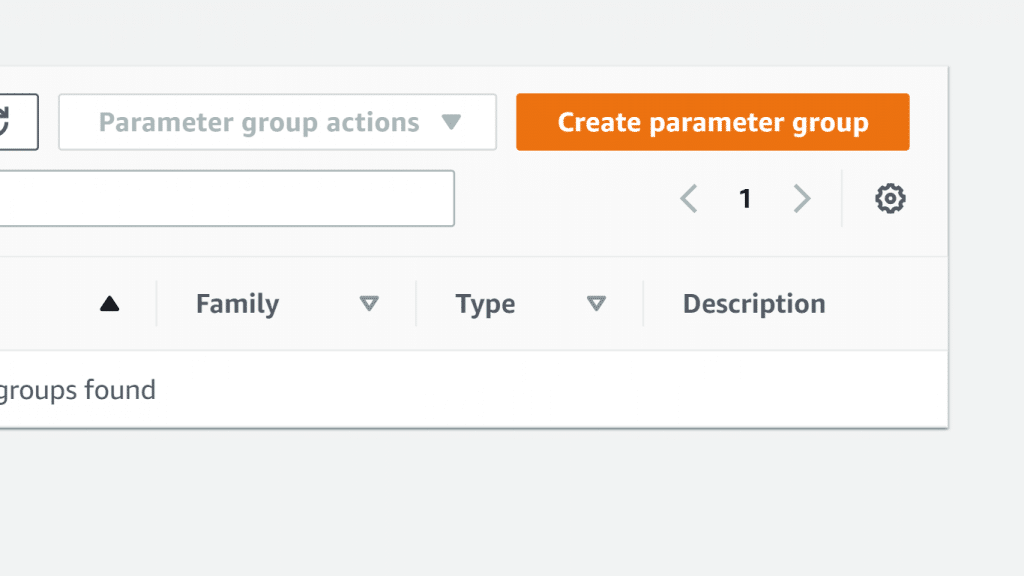 AWS Neptune Parameter Group - Create Parameter Group