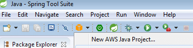 AWS SDK and Redshift - New AWS Java Project