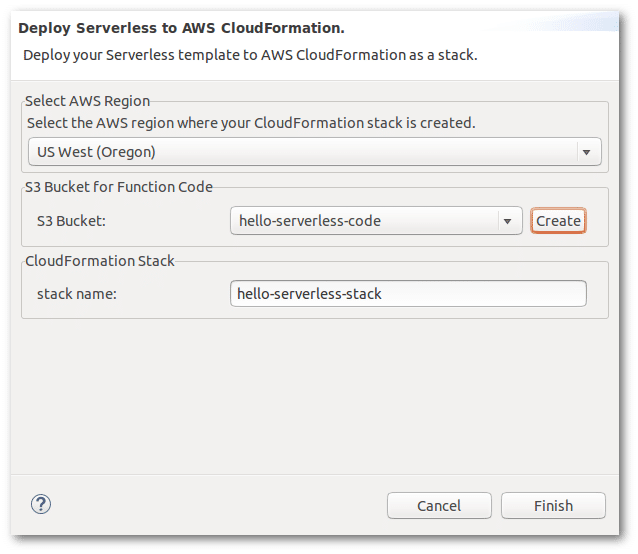 AWS Serverless Project - Deploy Serverless to AWS Cloudformation