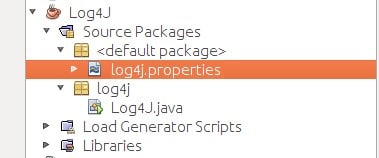 SDK for Java Calls - log4j.properties