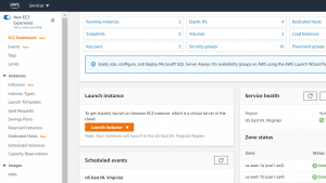 AWS EC2 Dashboard