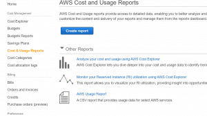 Cloud Cost and Usage Reports