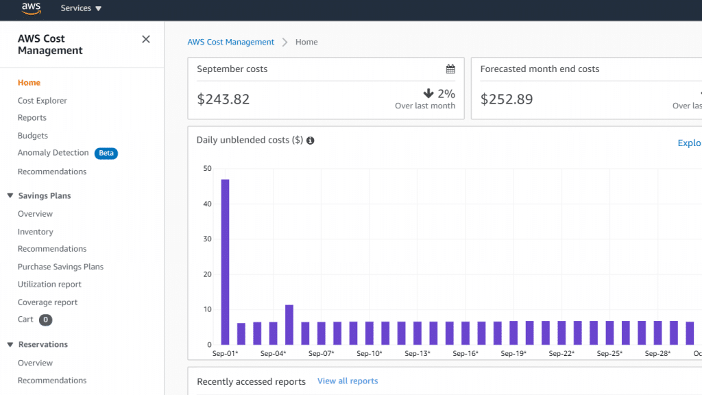 Purchasing Savings Plans - AWS Cost Management Console