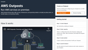 How to Create an AWS Outpost