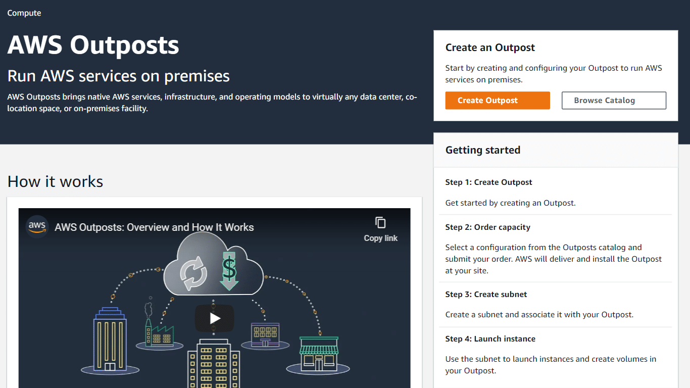 Create an AWS Outpost - Featured Image