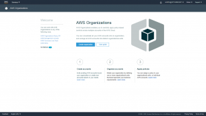 How to Create an Organization – AWS