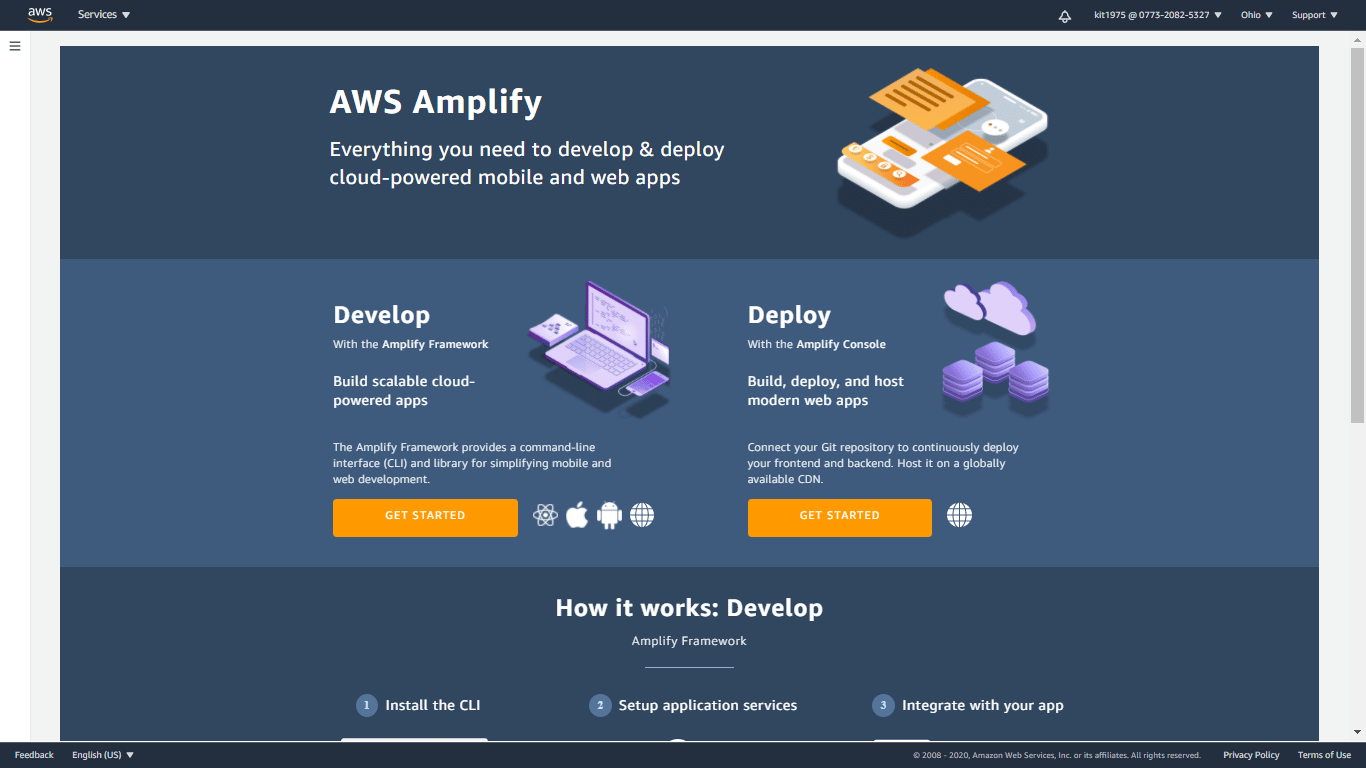 Deploy Without Git Provider - AWS Amplify