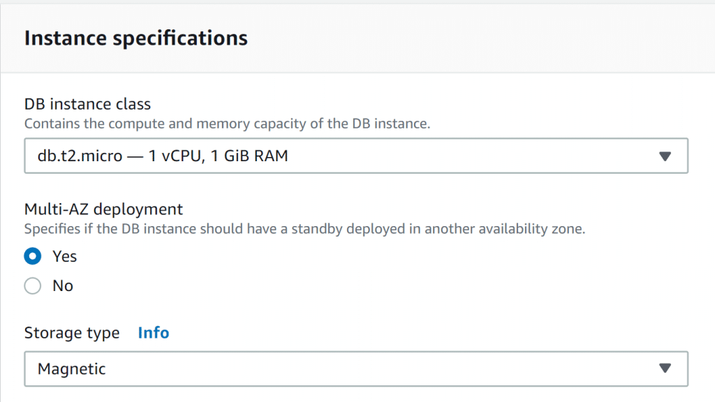 AWS RDS Read Replica - Multi AZ