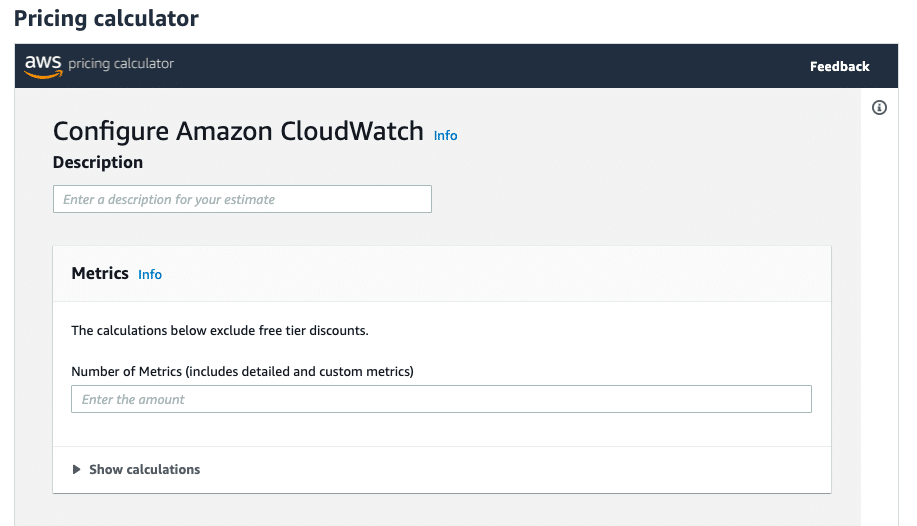 Configure Amazon Cloudwatch